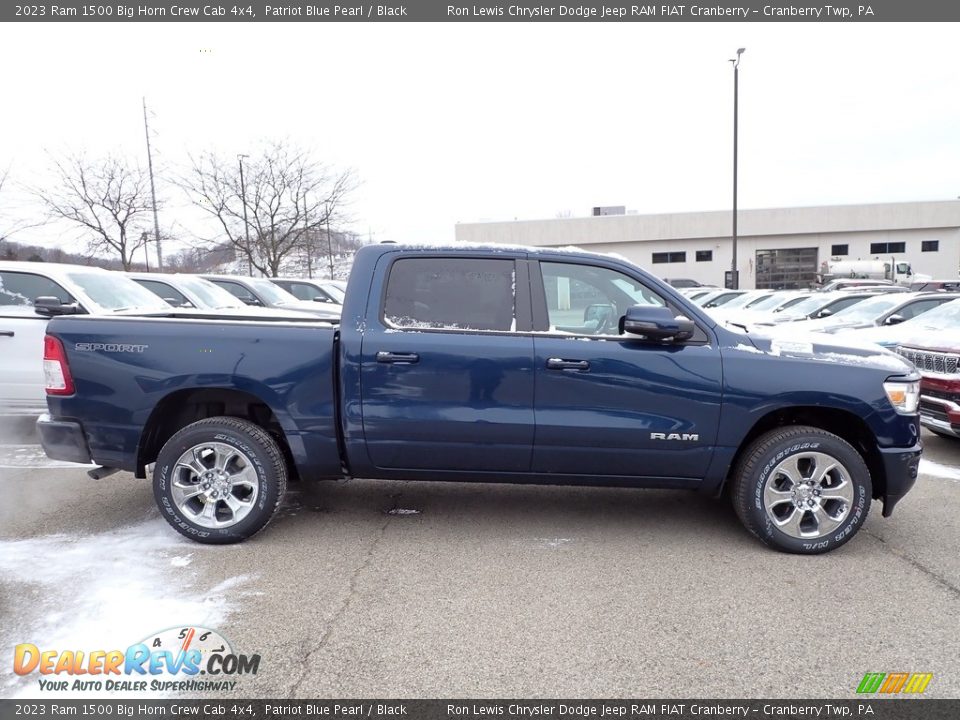 2023 Ram 1500 Big Horn Crew Cab 4x4 Patriot Blue Pearl / Black Photo #5