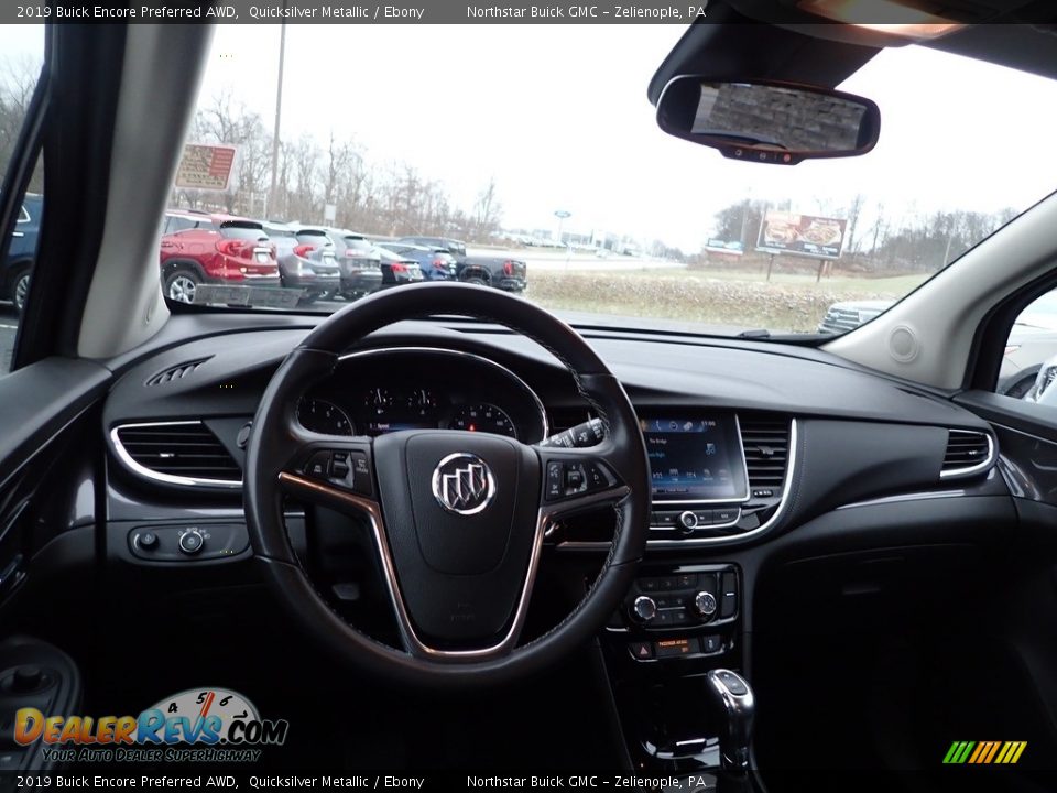 2019 Buick Encore Preferred AWD Quicksilver Metallic / Ebony Photo #19