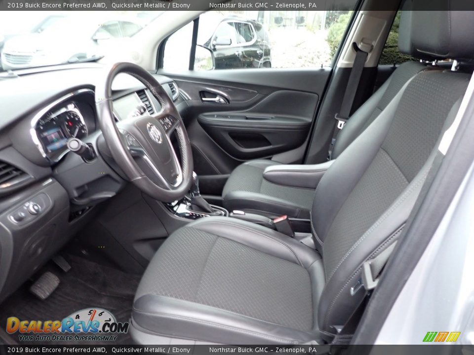 2019 Buick Encore Preferred AWD Quicksilver Metallic / Ebony Photo #20