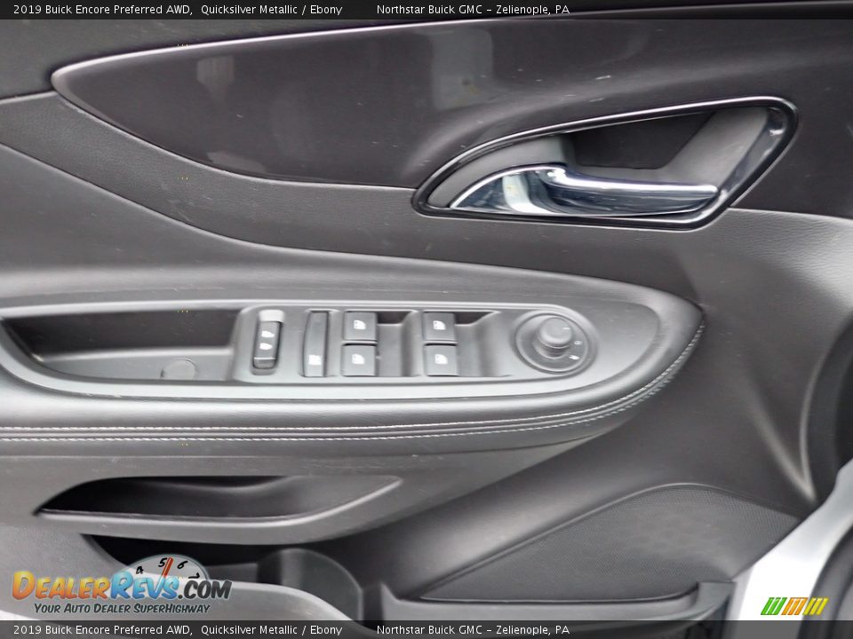 2019 Buick Encore Preferred AWD Quicksilver Metallic / Ebony Photo #22