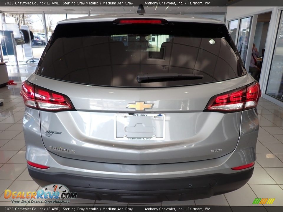 2023 Chevrolet Equinox LS AWD Sterling Gray Metallic / Medium Ash Gray Photo #3