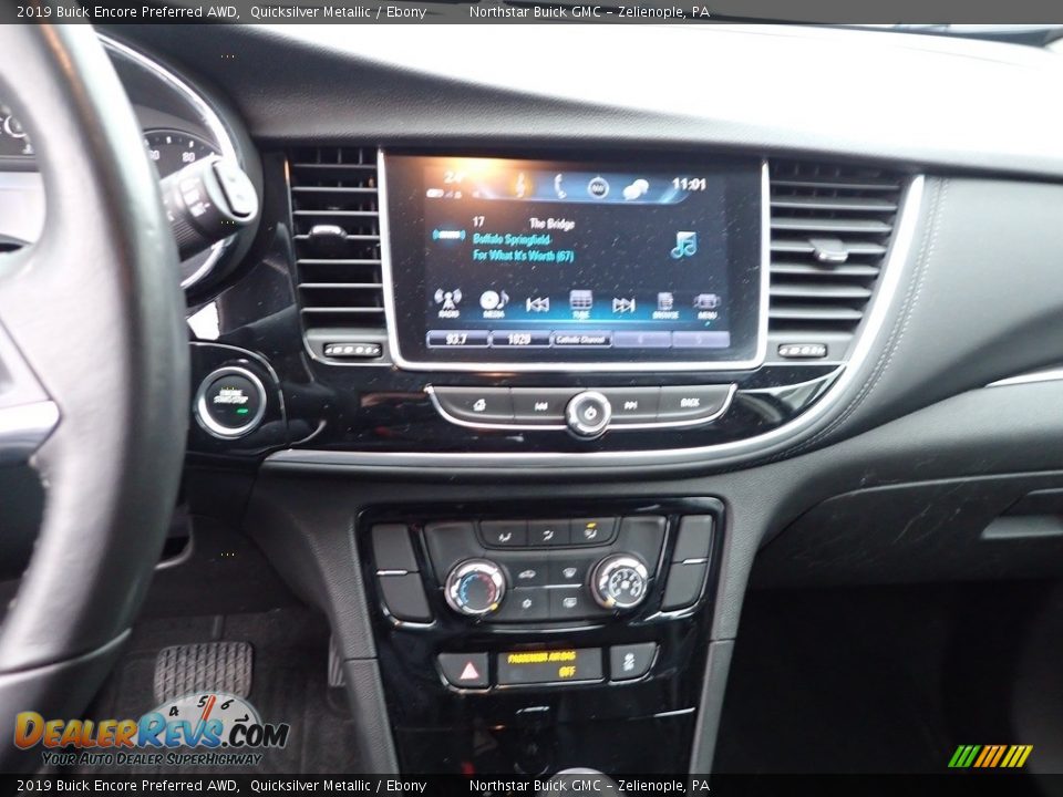 2019 Buick Encore Preferred AWD Quicksilver Metallic / Ebony Photo #24