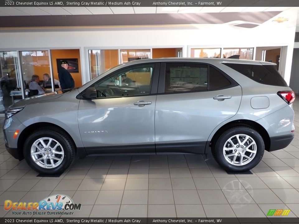 Sterling Gray Metallic 2023 Chevrolet Equinox LS AWD Photo #6