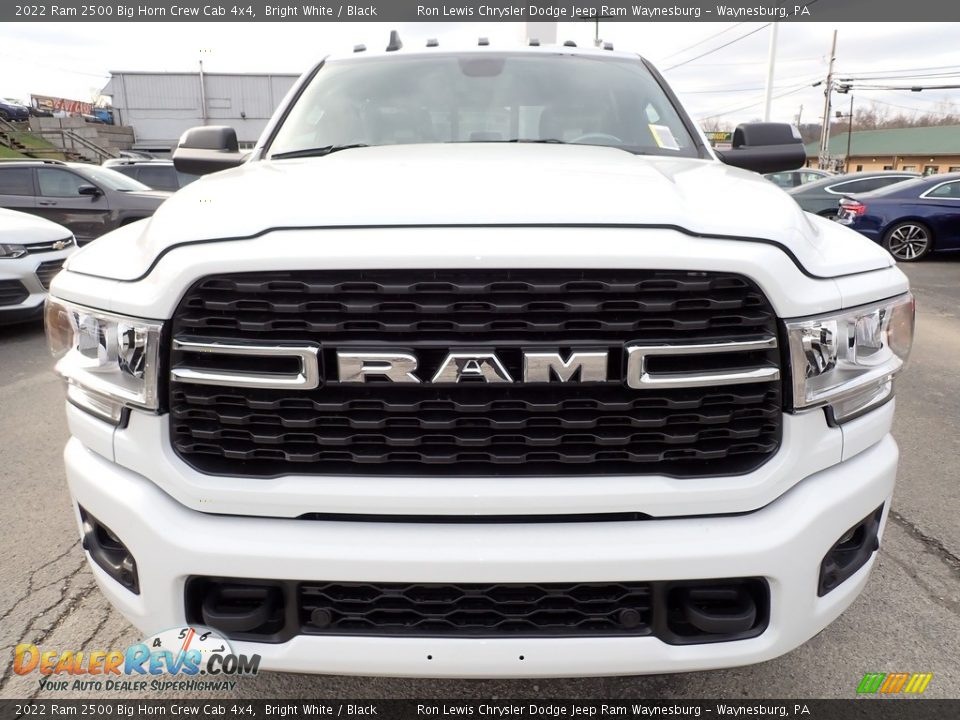 2022 Ram 2500 Big Horn Crew Cab 4x4 Bright White / Black Photo #9