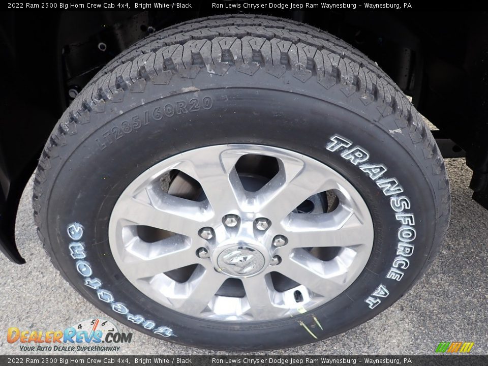 2022 Ram 2500 Big Horn Crew Cab 4x4 Bright White / Black Photo #10