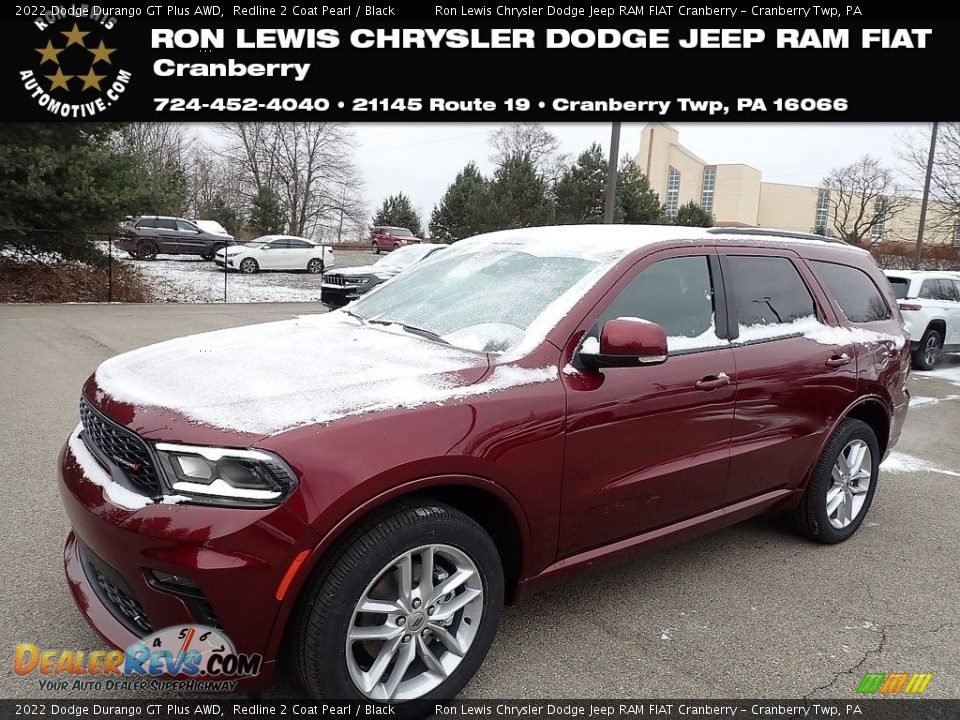 2022 Dodge Durango GT Plus AWD Redline 2 Coat Pearl / Black Photo #1