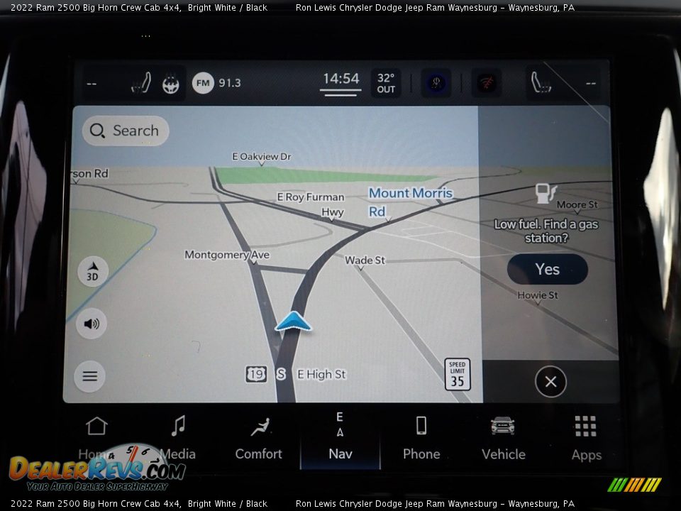 2022 Ram 2500 Big Horn Crew Cab 4x4 Bright White / Black Photo #18