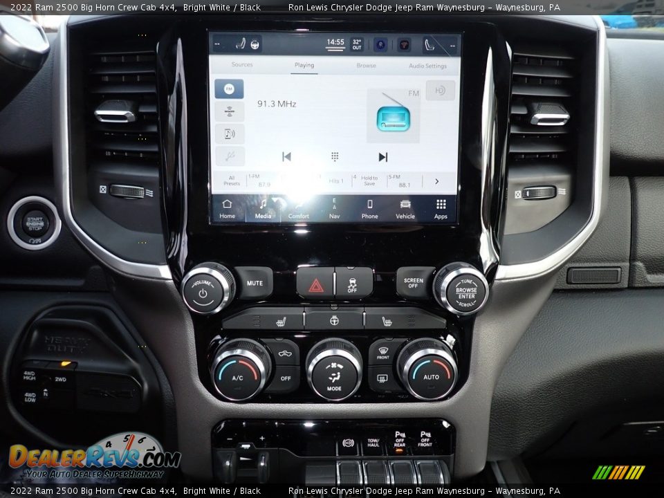 2022 Ram 2500 Big Horn Crew Cab 4x4 Bright White / Black Photo #20
