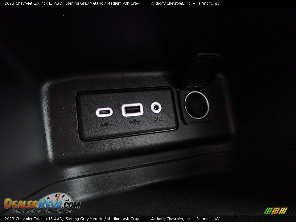 2023 Chevrolet Equinox LS AWD Sterling Gray Metallic / Medium Ash Gray Photo #18