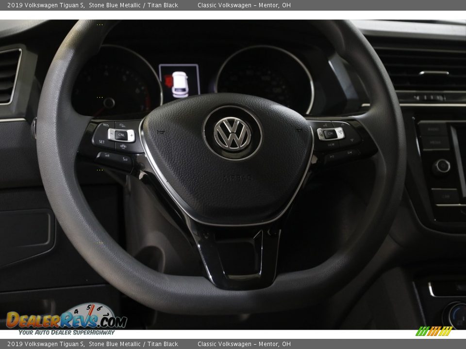 2019 Volkswagen Tiguan S Steering Wheel Photo #7