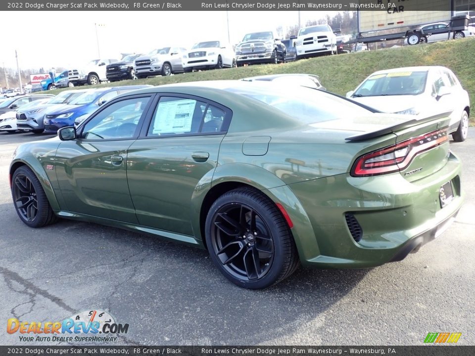 2022 Dodge Charger Scat Pack Widebody F8 Green / Black Photo #3