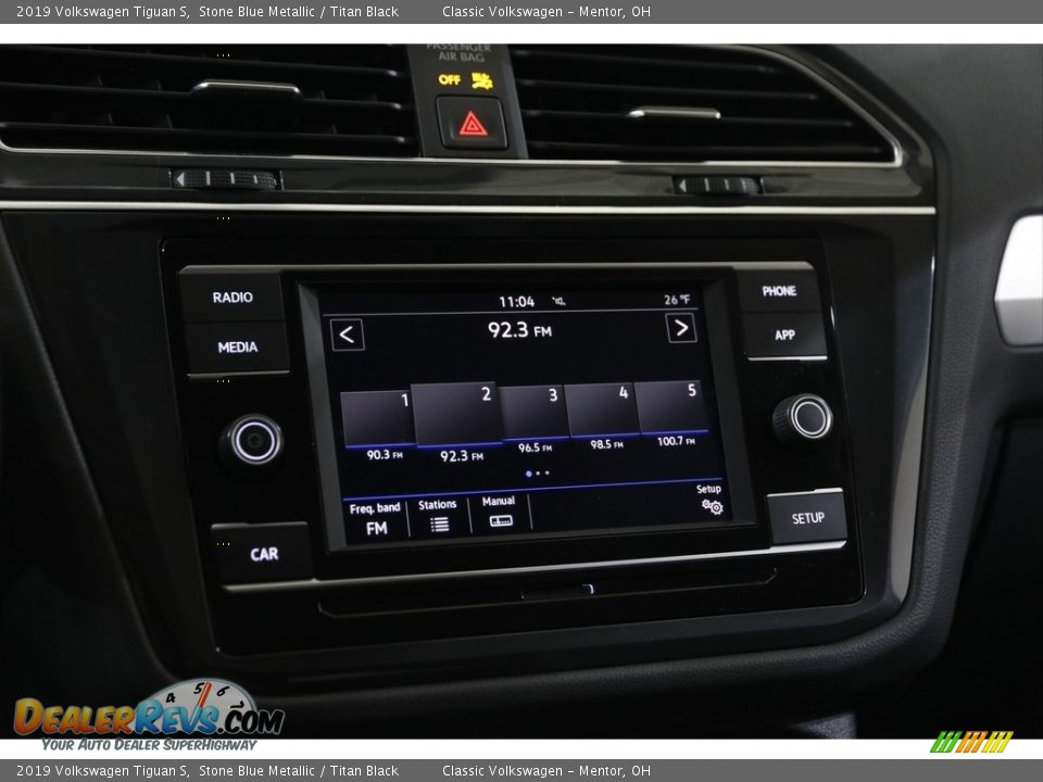 Audio System of 2019 Volkswagen Tiguan S Photo #9