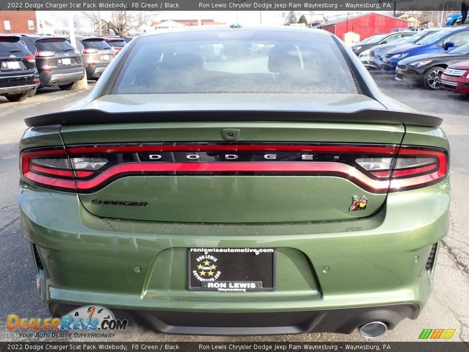 2022 Dodge Charger Scat Pack Widebody F8 Green / Black Photo #4
