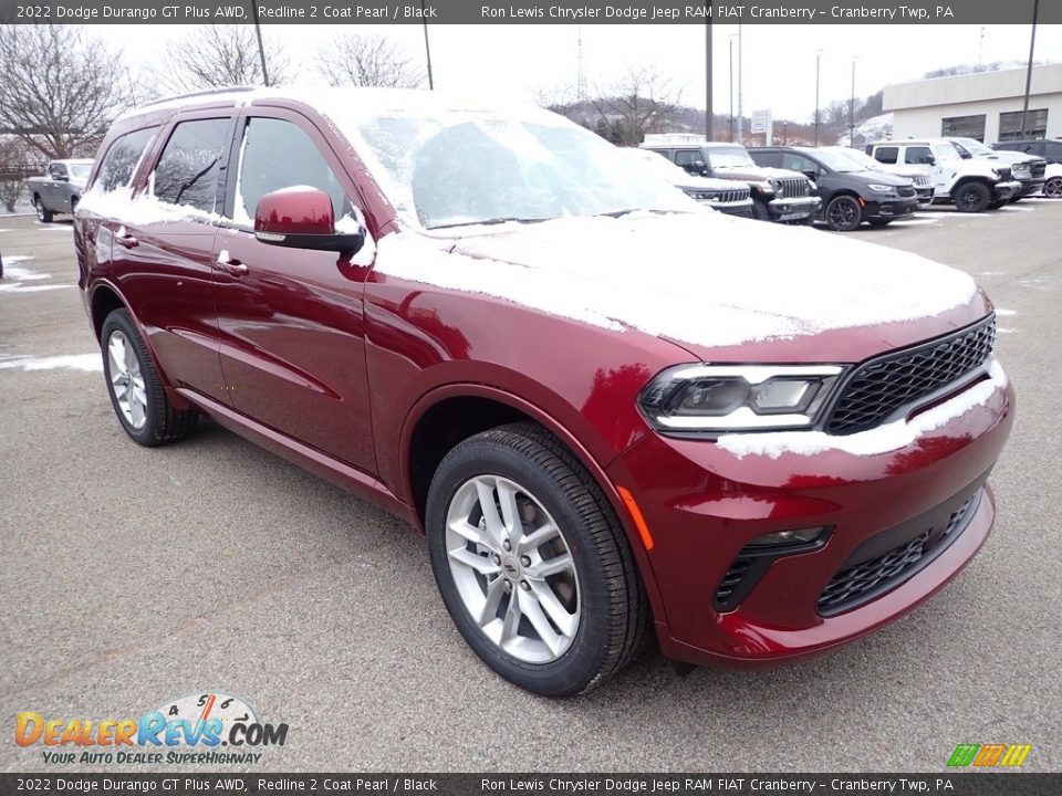 2022 Dodge Durango GT Plus AWD Redline 2 Coat Pearl / Black Photo #7