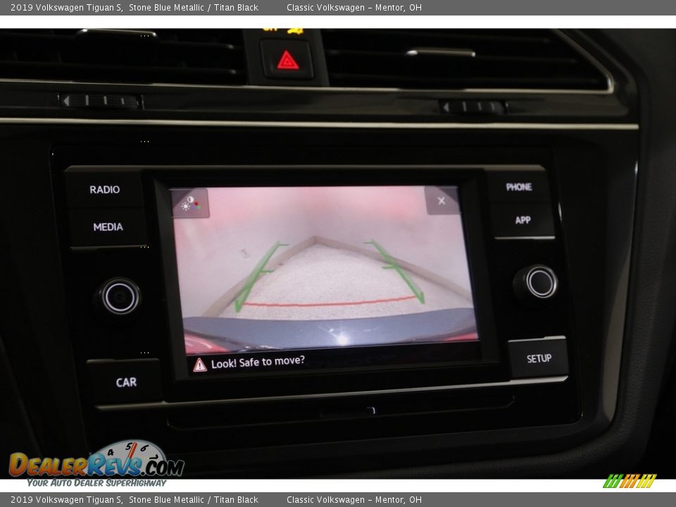 2019 Volkswagen Tiguan S Stone Blue Metallic / Titan Black Photo #11