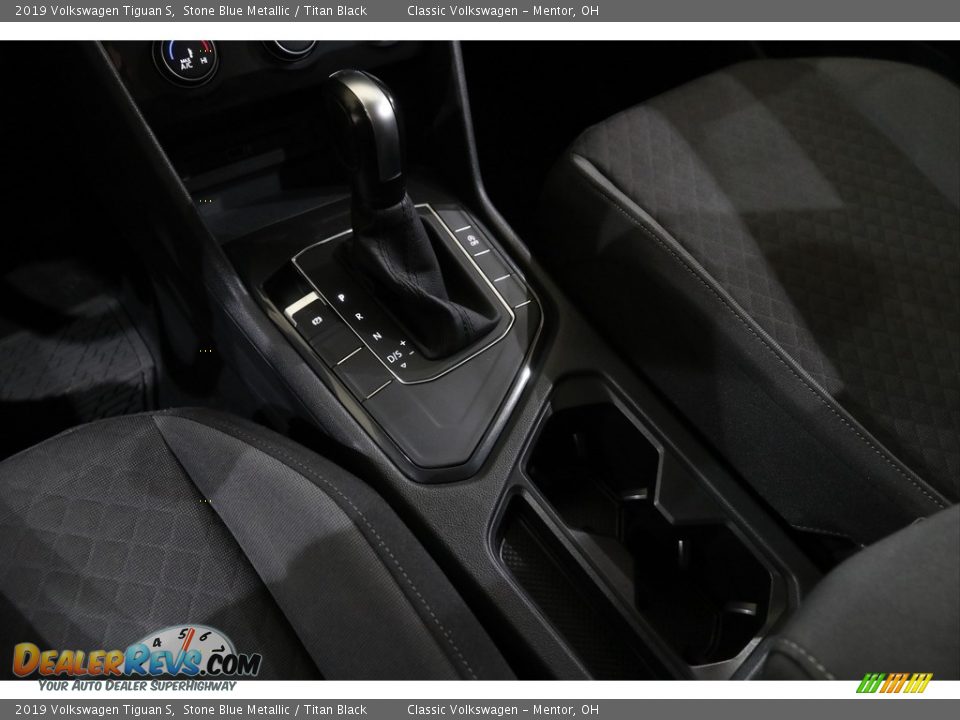 2019 Volkswagen Tiguan S Stone Blue Metallic / Titan Black Photo #12