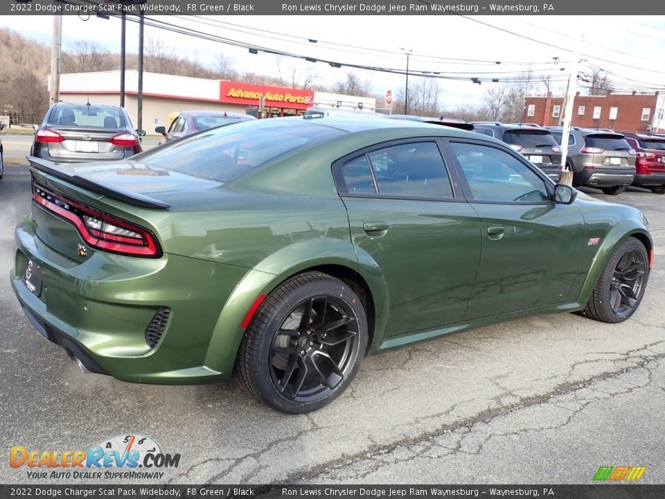 2022 Dodge Charger Scat Pack Widebody F8 Green / Black Photo #6