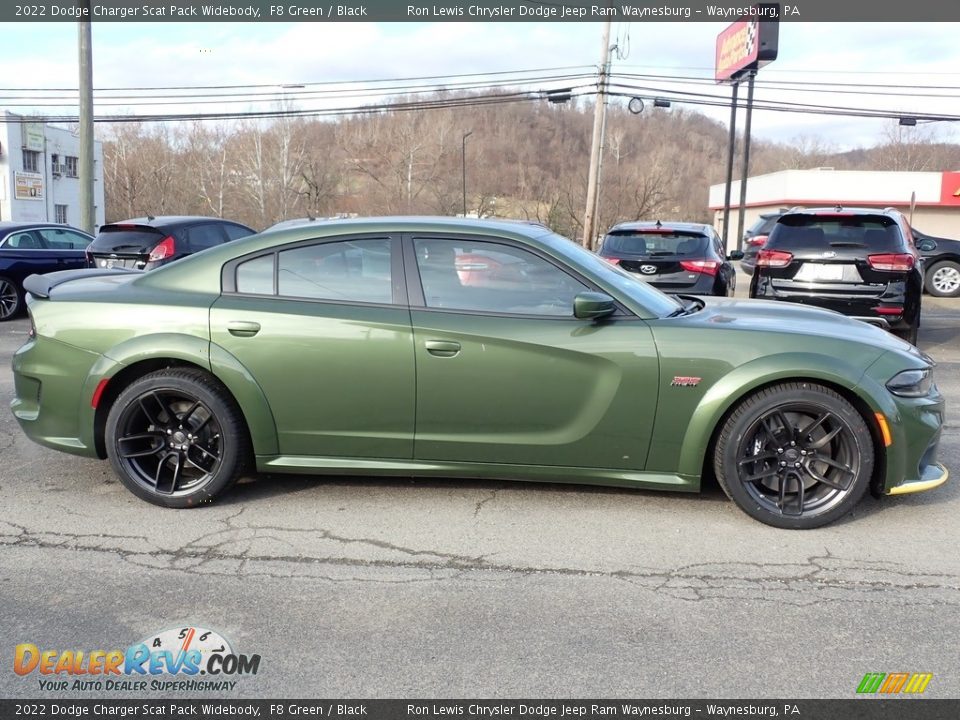 F8 Green 2022 Dodge Charger Scat Pack Widebody Photo #7