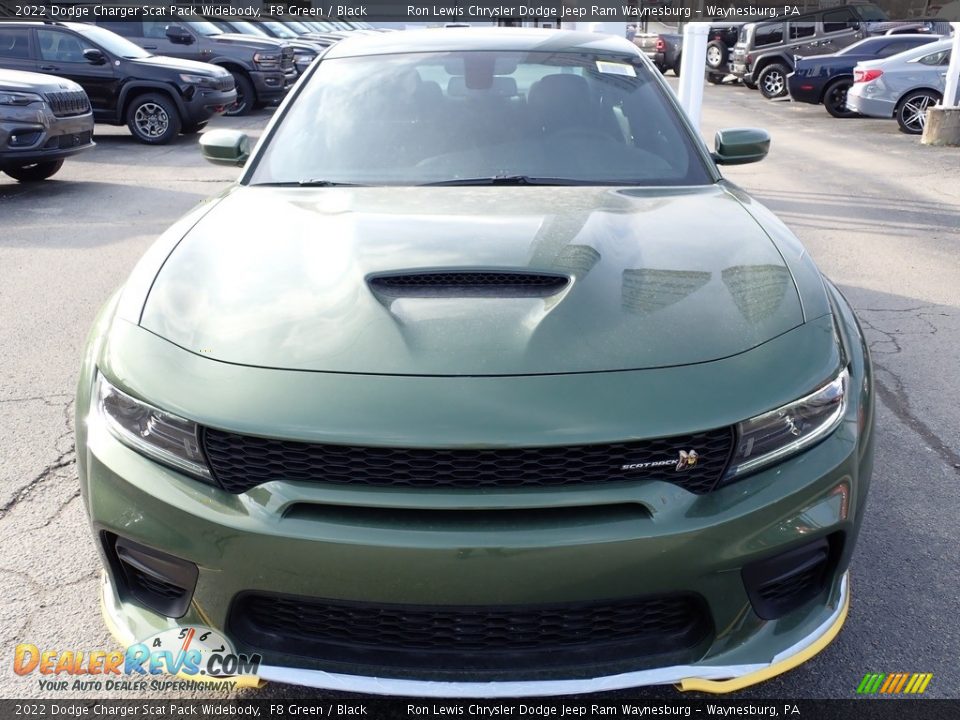2022 Dodge Charger Scat Pack Widebody F8 Green / Black Photo #9