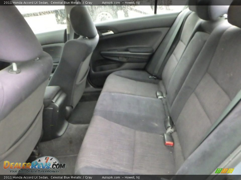 2011 Honda Accord LX Sedan Celestial Blue Metallic / Gray Photo #9