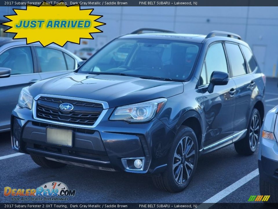 2017 Subaru Forester 2.0XT Touring Dark Gray Metallic / Saddle Brown Photo #1