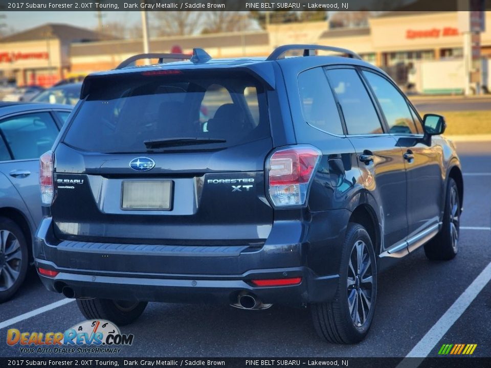 2017 Subaru Forester 2.0XT Touring Dark Gray Metallic / Saddle Brown Photo #3