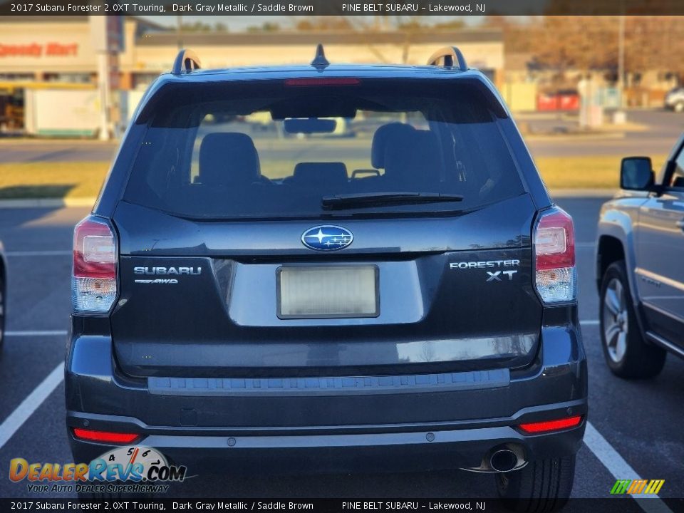 2017 Subaru Forester 2.0XT Touring Dark Gray Metallic / Saddle Brown Photo #4