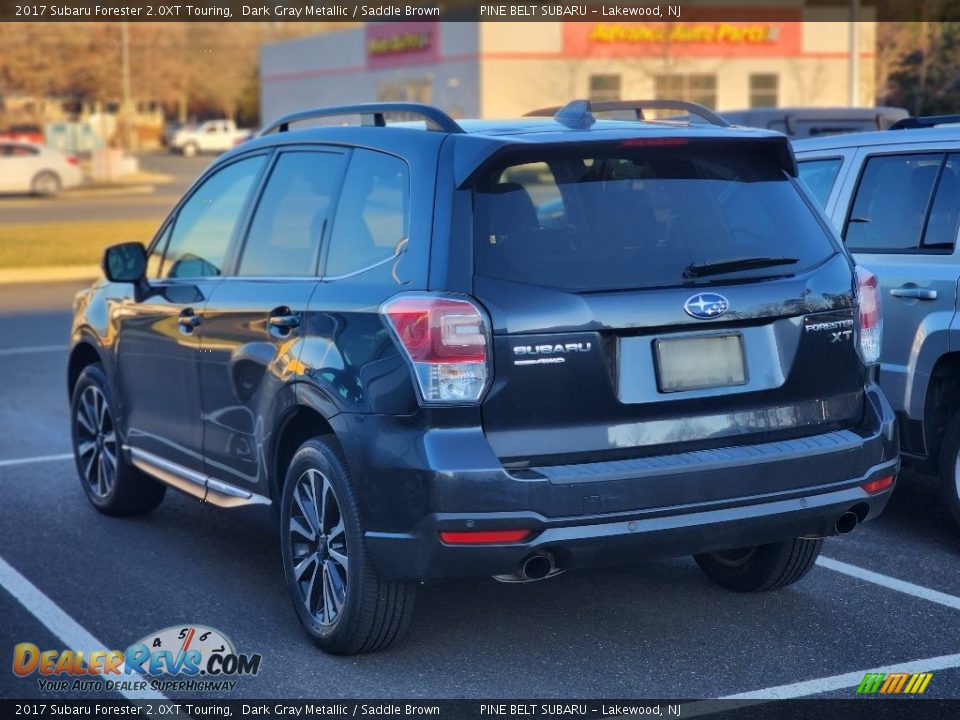 2017 Subaru Forester 2.0XT Touring Dark Gray Metallic / Saddle Brown Photo #6