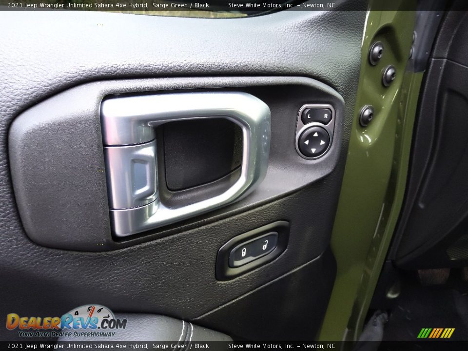 Controls of 2021 Jeep Wrangler Unlimited Sahara 4xe Hybrid Photo #13