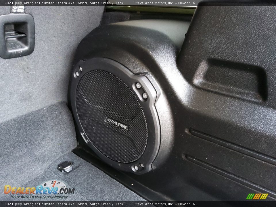 Audio System of 2021 Jeep Wrangler Unlimited Sahara 4xe Hybrid Photo #17