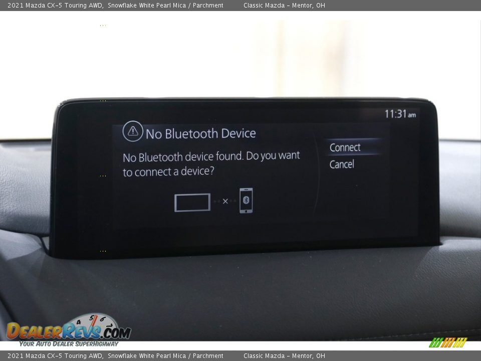 2021 Mazda CX-5 Touring AWD Snowflake White Pearl Mica / Parchment Photo #10