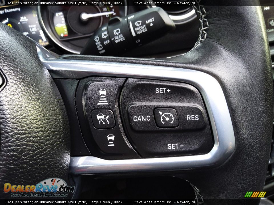 Controls of 2021 Jeep Wrangler Unlimited Sahara 4xe Hybrid Photo #23
