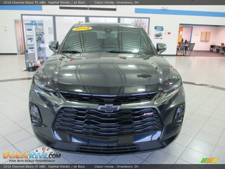 2019 Chevrolet Blazer RS AWD Nightfall Metallic / Jet Black Photo #2