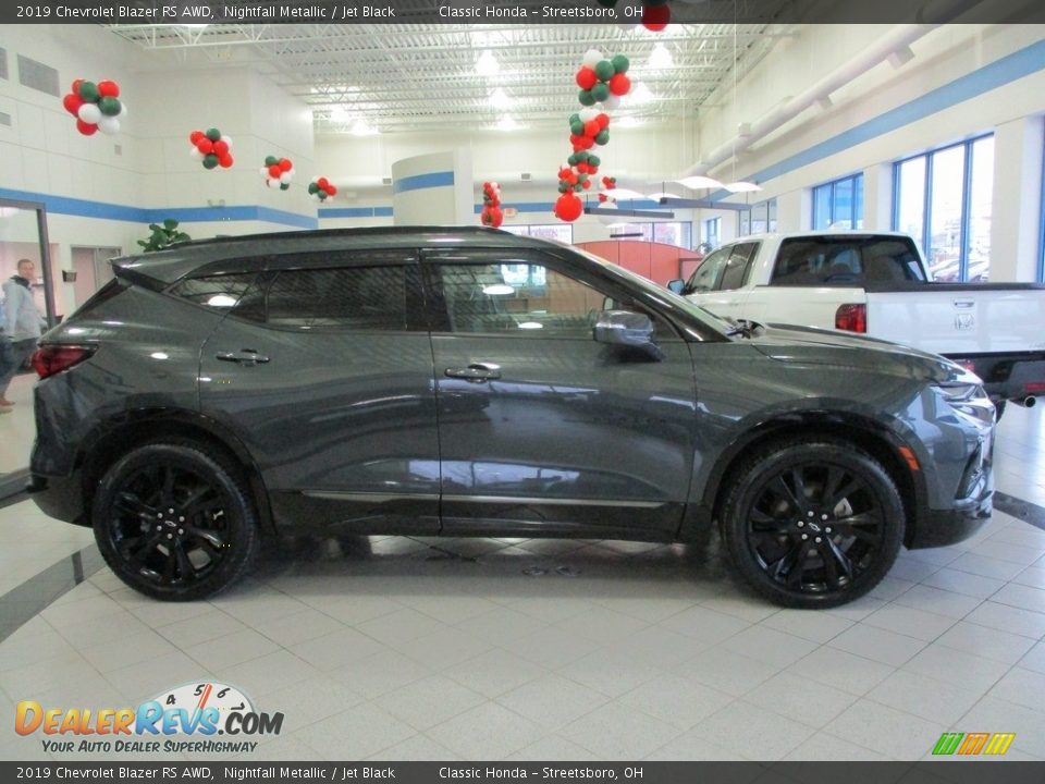 2019 Chevrolet Blazer RS AWD Nightfall Metallic / Jet Black Photo #4