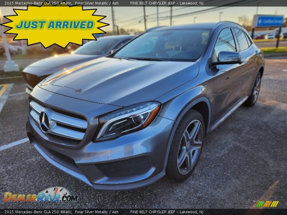 2015 Mercedes-Benz GLA 250 4Matic Polar Silver Metallic / Ash Photo #1