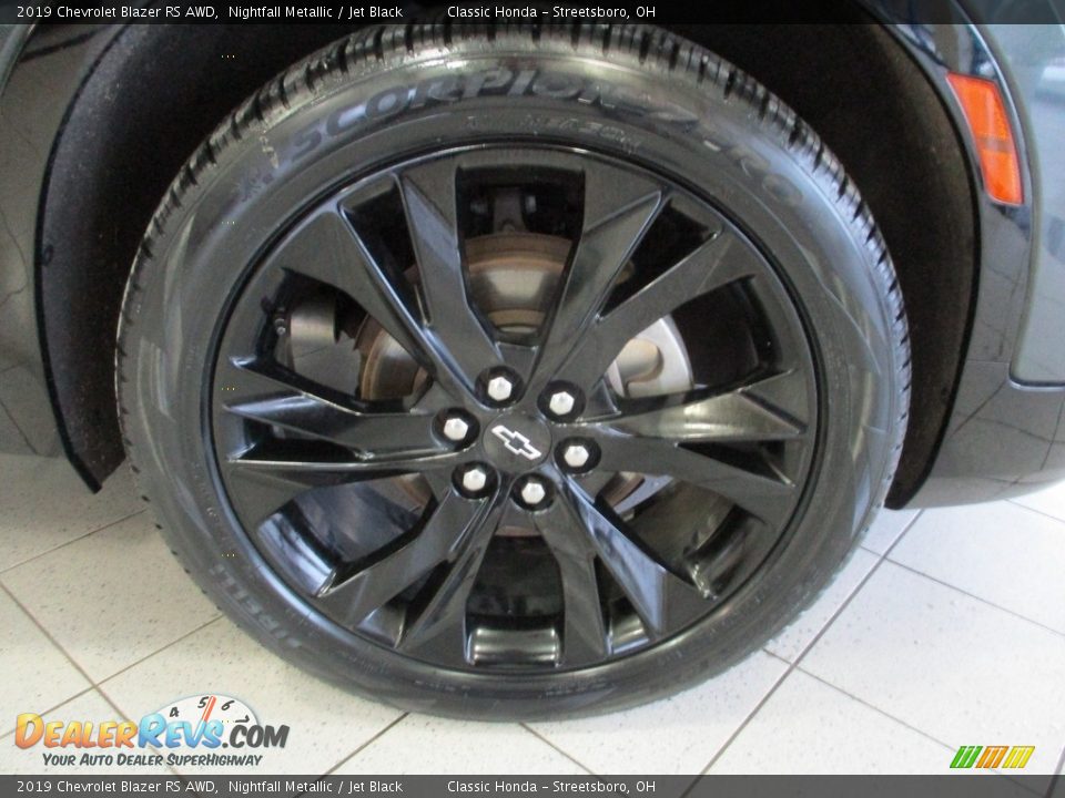 2019 Chevrolet Blazer RS AWD Nightfall Metallic / Jet Black Photo #5