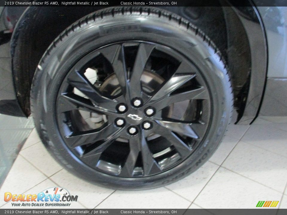 2019 Chevrolet Blazer RS AWD Nightfall Metallic / Jet Black Photo #6