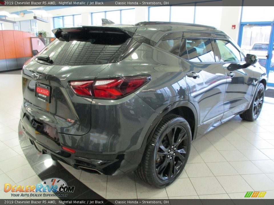 2019 Chevrolet Blazer RS AWD Nightfall Metallic / Jet Black Photo #7