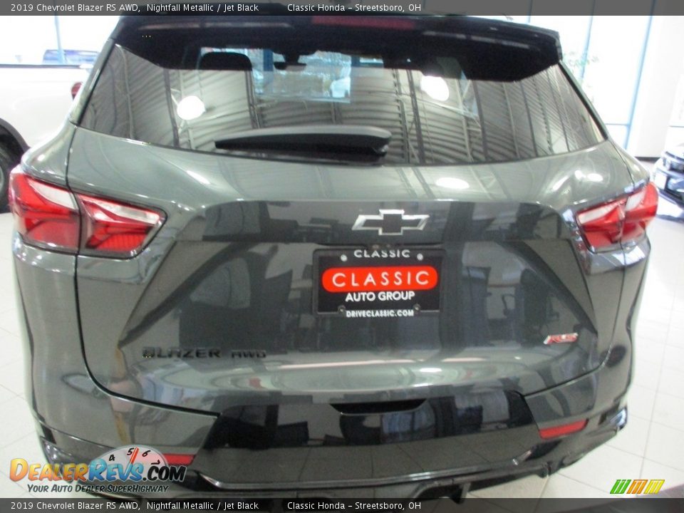 2019 Chevrolet Blazer RS AWD Nightfall Metallic / Jet Black Photo #8