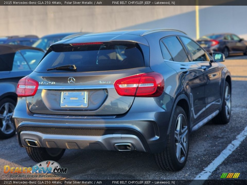 2015 Mercedes-Benz GLA 250 4Matic Polar Silver Metallic / Ash Photo #6