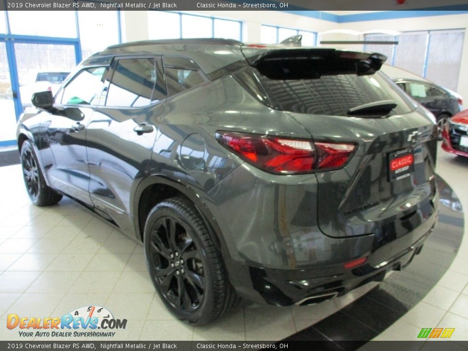 2019 Chevrolet Blazer RS AWD Nightfall Metallic / Jet Black Photo #9