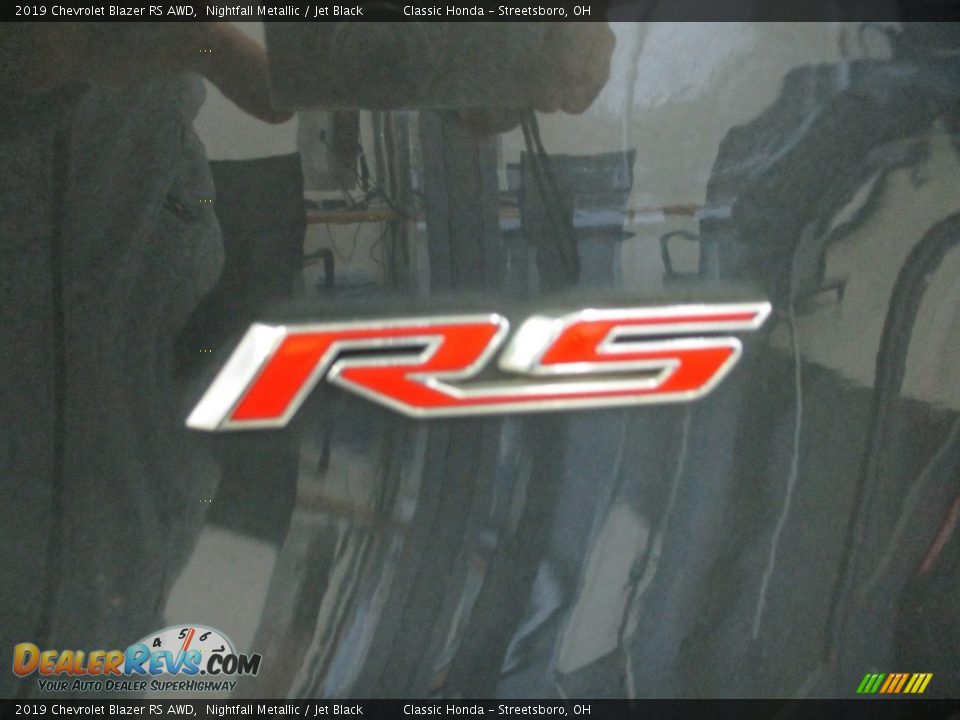 2019 Chevrolet Blazer RS AWD Nightfall Metallic / Jet Black Photo #10