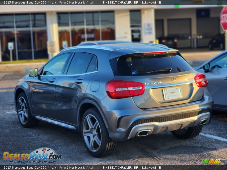 2015 Mercedes-Benz GLA 250 4Matic Polar Silver Metallic / Ash Photo #8