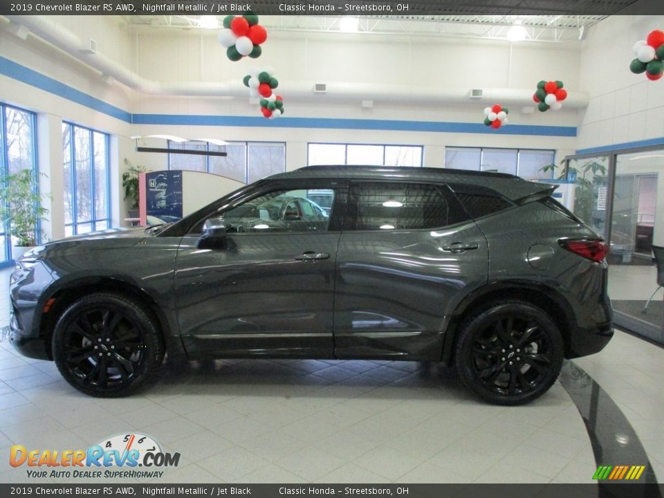2019 Chevrolet Blazer RS AWD Nightfall Metallic / Jet Black Photo #11