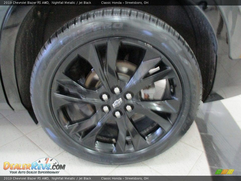 2019 Chevrolet Blazer RS AWD Nightfall Metallic / Jet Black Photo #12