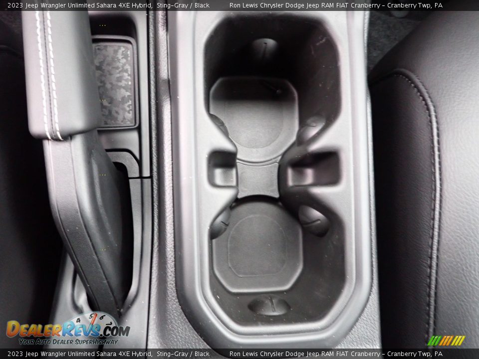 2023 Jeep Wrangler Unlimited Sahara 4XE Hybrid Sting-Gray / Black Photo #19