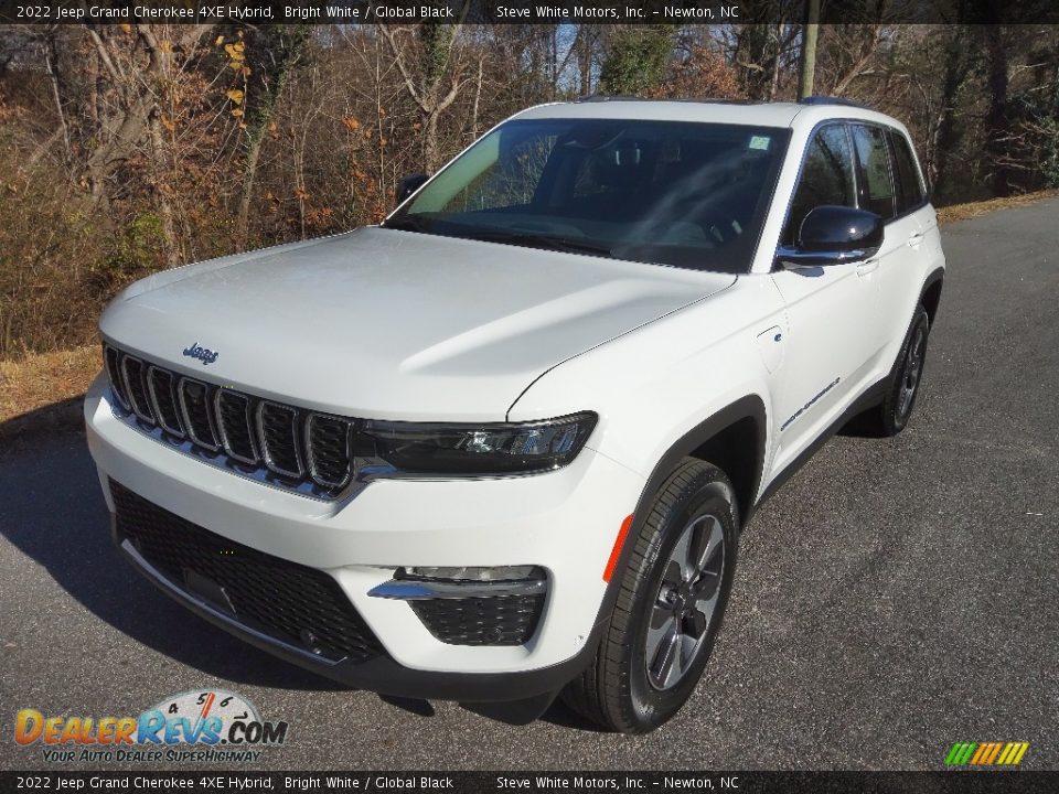 2022 Jeep Grand Cherokee 4XE Hybrid Bright White / Global Black Photo #2