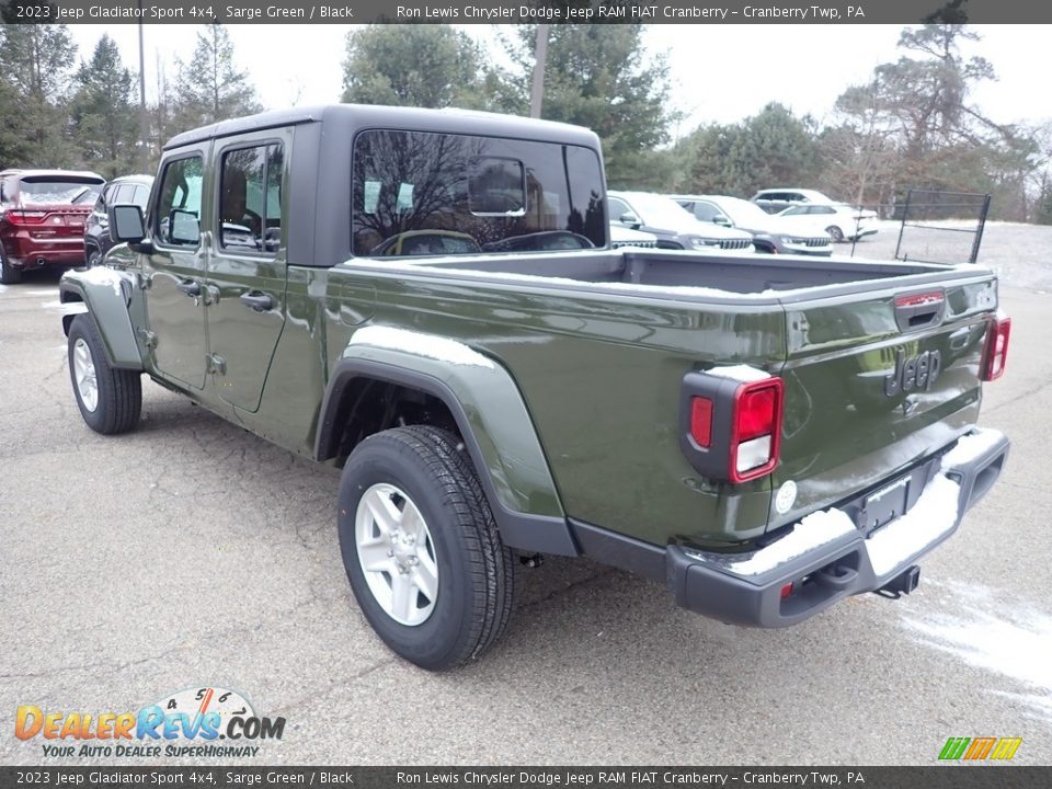 2023 Jeep Gladiator Sport 4x4 Sarge Green / Black Photo #3