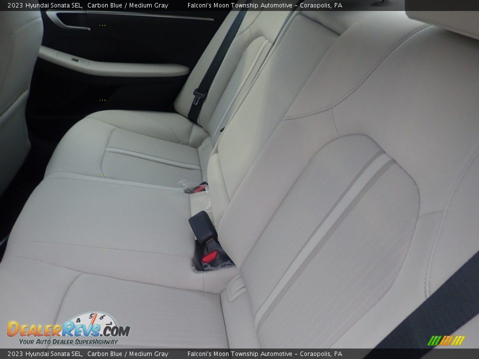 2023 Hyundai Sonata SEL Carbon Blue / Medium Gray Photo #11