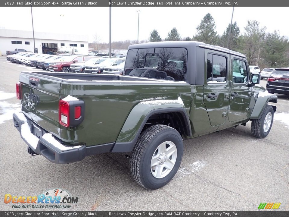 2023 Jeep Gladiator Sport 4x4 Sarge Green / Black Photo #5